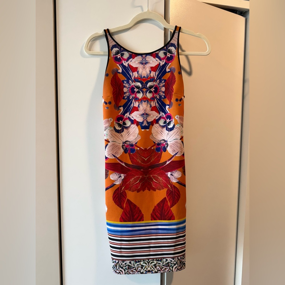 Clover Canyon Multicolor Floral Midi Dress